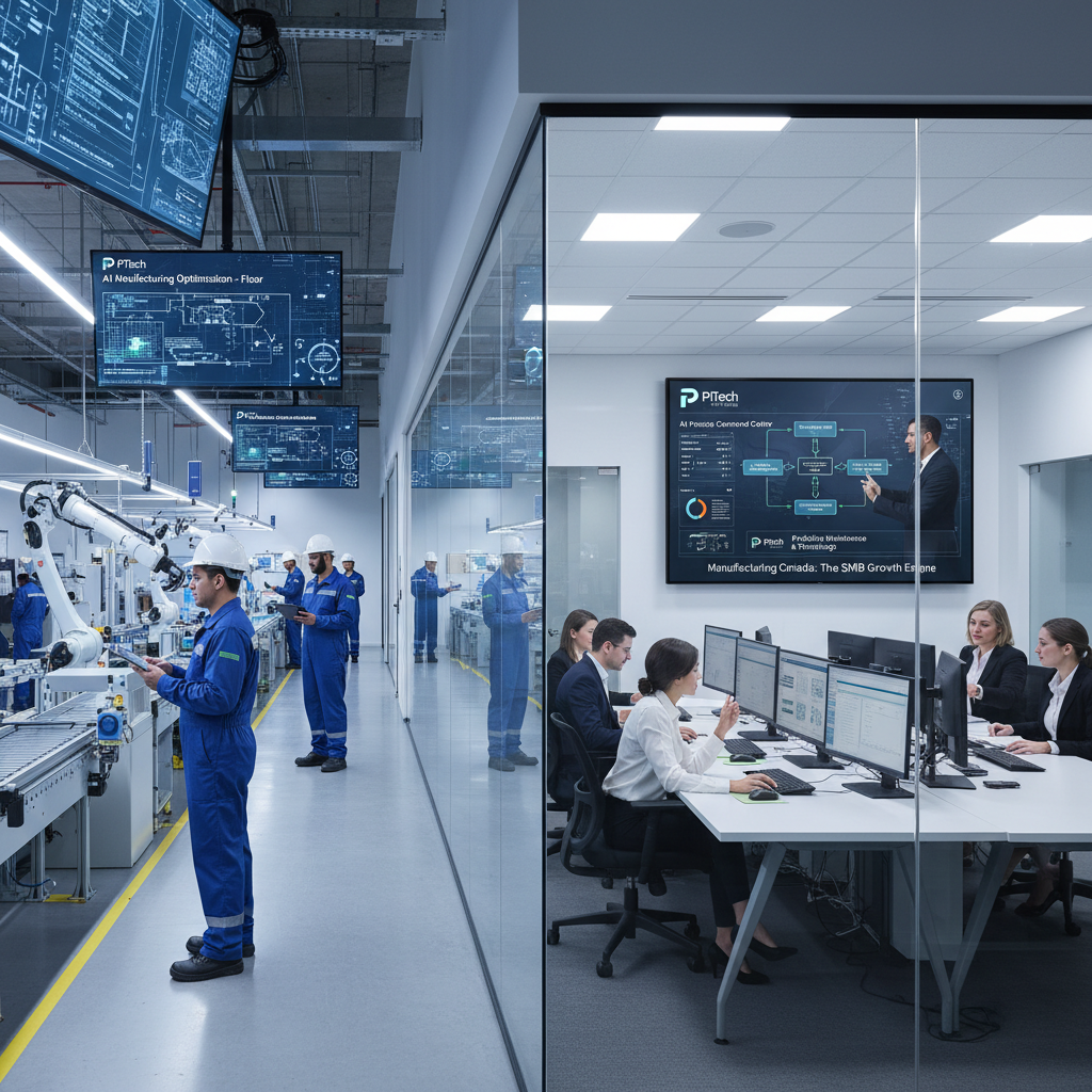 How AI Unlocks Manufacturing Process Optimization from Floor to Office