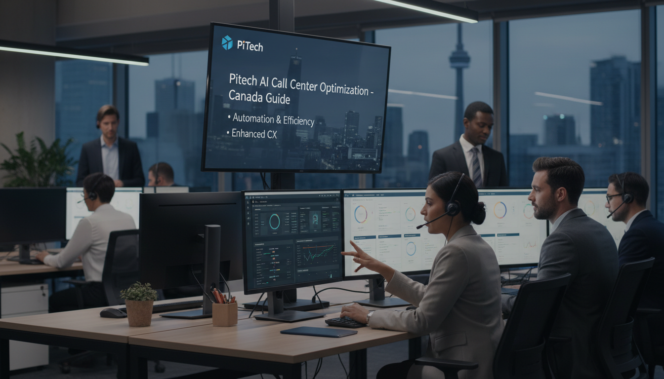 AI Call Center Software Canada: The Ultimate Optimization Guide - Featured Article Image | PiTech Blog