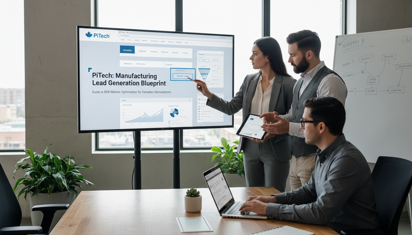Designing an Industrial Website That Converts: The Blueprint for a Manufacturing Lead Generation Website