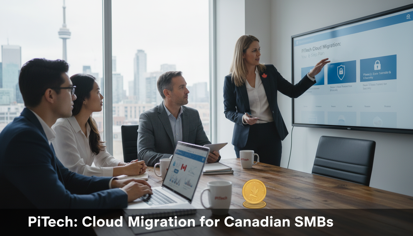 Cloud Migration for Canadian SMBs: A Step-by-Step Guide - Featured Article Image | PiTech Blog