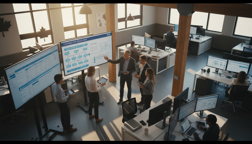 Custom ERP Solutions: The Growth Engine for Canadian Distributors