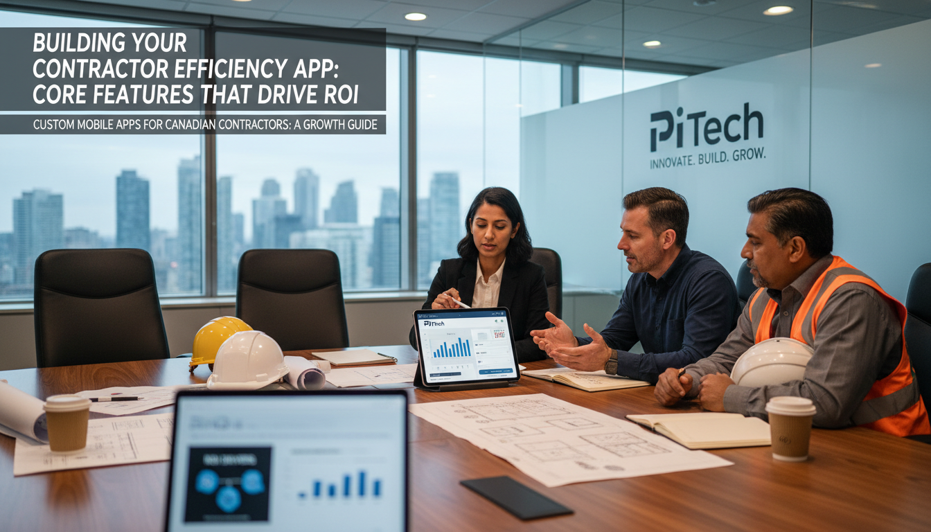 Building Your Contractor Efficiency App: Core Features That Drive ROI