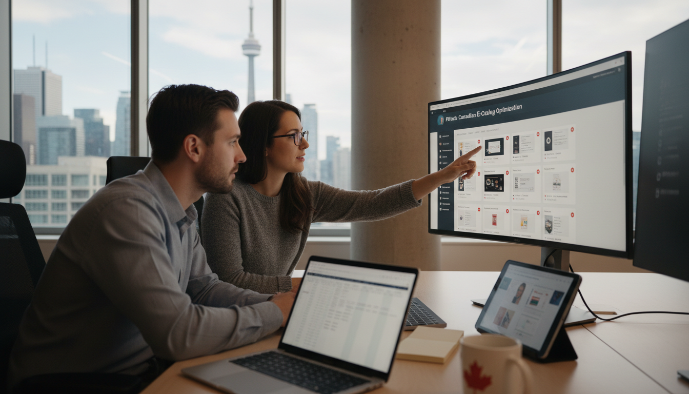 Optimizing B2B E-commerce Catalogs for Canadian Success - Featured Article Image | PiTech Blog